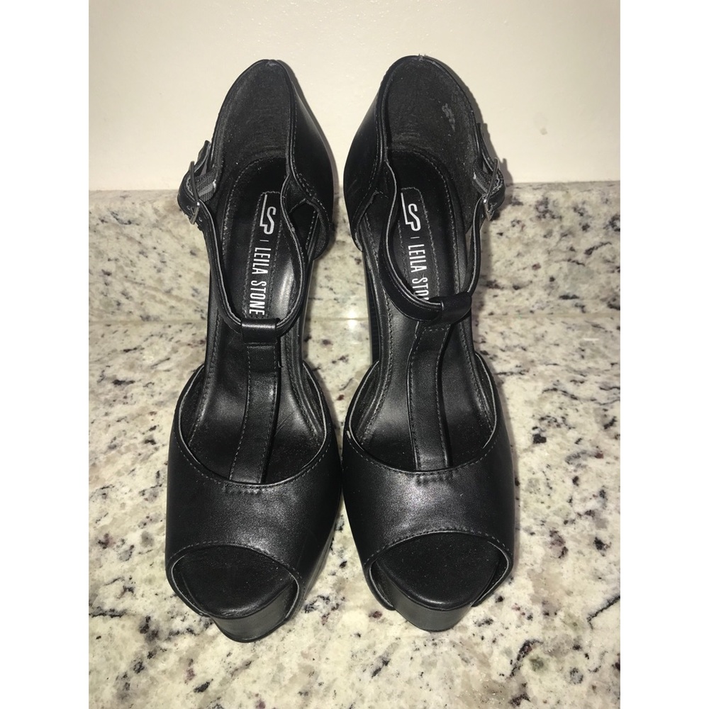 Black heels